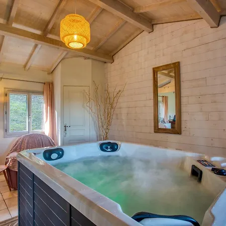 Gite&spa Individuel Interieur Prive-le Bois De La Pause- Σαλέ Saint-Cybranet