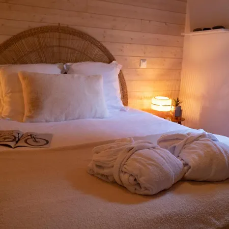 Gite&spa Individuel Interieur Prive-le Bois De La Pause- Domek alpejski *