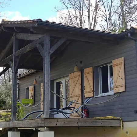 Chalet Gite&spa Privatif -le Bois De La Pause- Saint-Cybranet