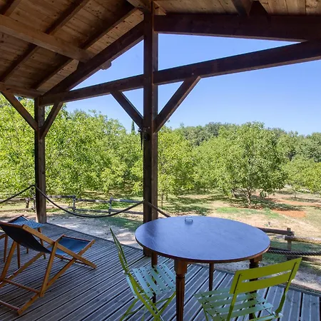 Σαλέ Gite&spa Individuel Interieur Prive-le Bois De La Pause- Saint-Cybranet